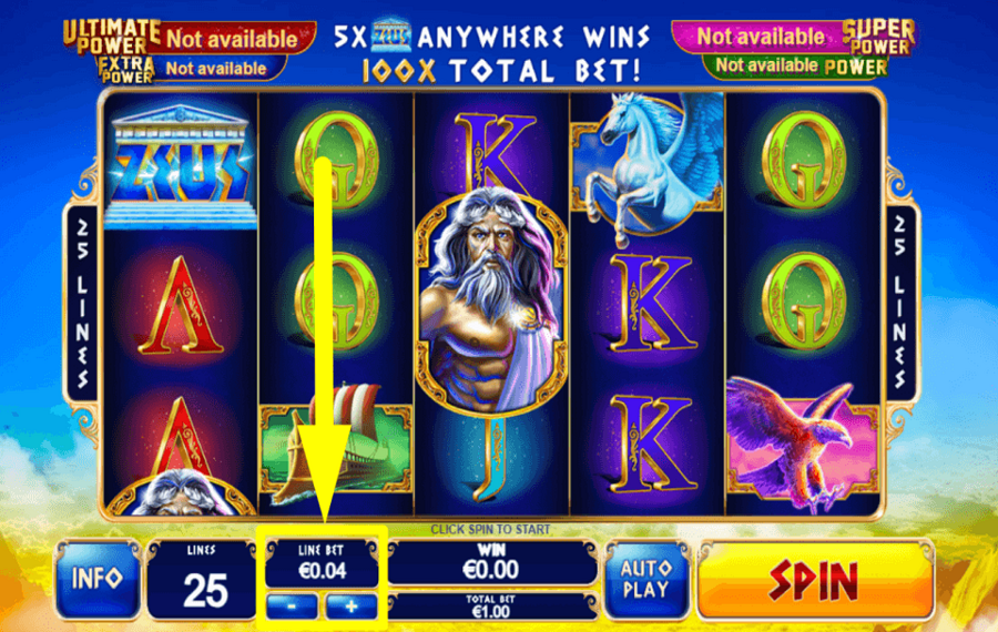 Age of the Gods King of Olympus CHOISISSEZ VOTRE PARI.