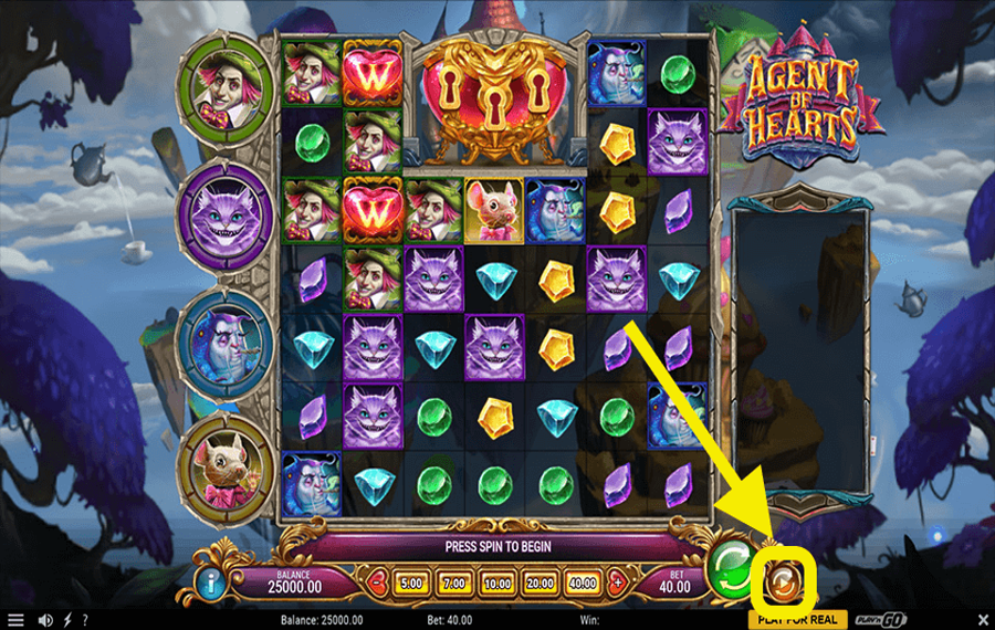 Agent of Hearts Using the optional “Autoplay” feature.