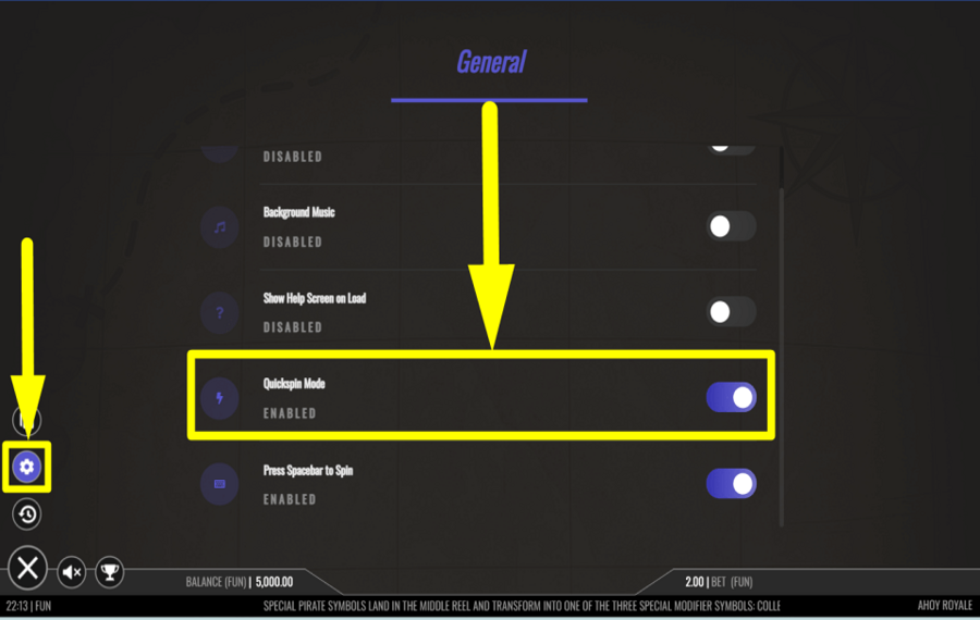 Ahoy Royale ACTIVER LE MODE TURBO.