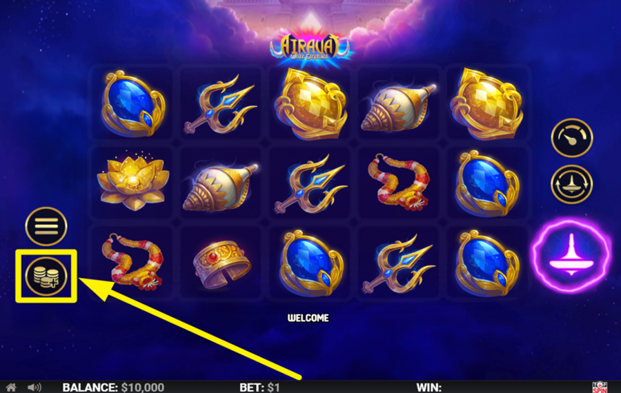 Airavat White Elephant SCEGLI L'IMPORTO DELLA TUA SCOMMESSA.