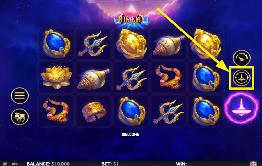 Airavat White Elephant UTILIZZA LA RIPRODUZIONE AUTOMATICA.