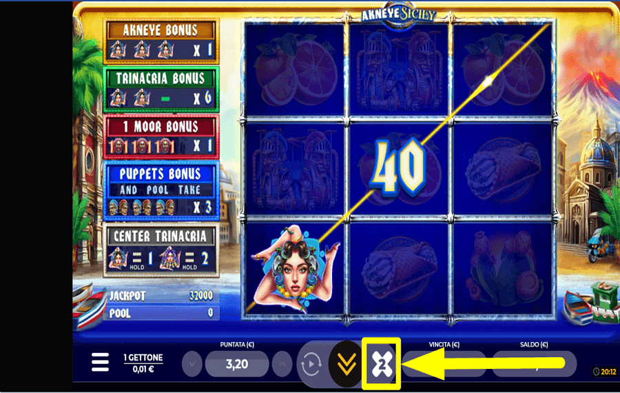 Akneye Sicily DARE TO GAMBLE.