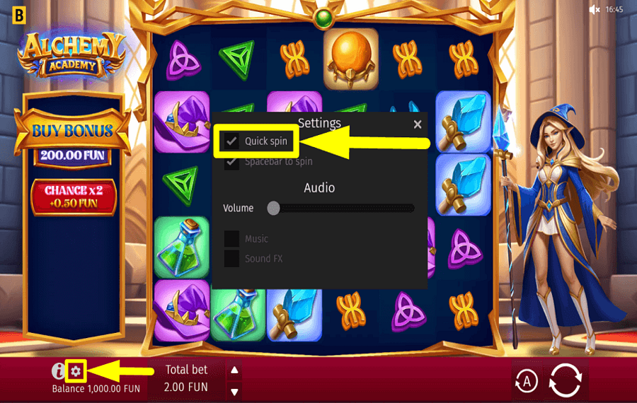 Alchemy Academy ACCELERATE THE GAME.