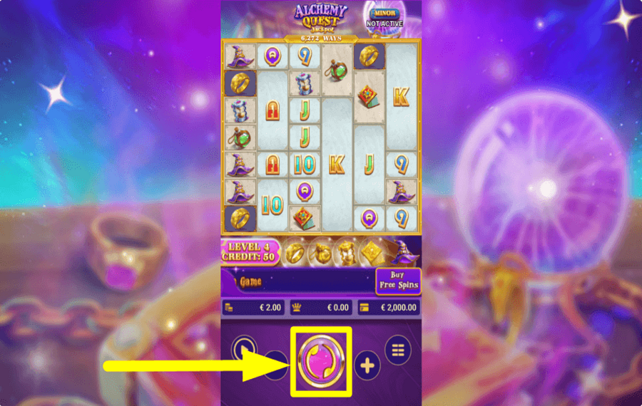 Alchemy Quest Jackpot È ORA DI GIOCARE.