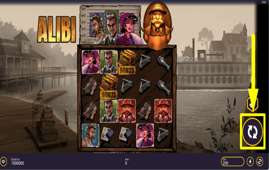 Alibi BEGINNEN SIE MIT DEM SPIELEN.