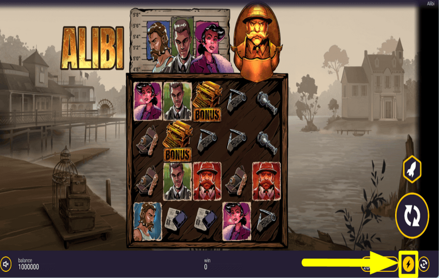 Alibi KONTROLLIEREN SIE DAS TEMPO.