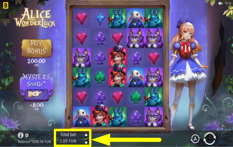 Alice WonderLuck ¡HAZ TU APUESTA!