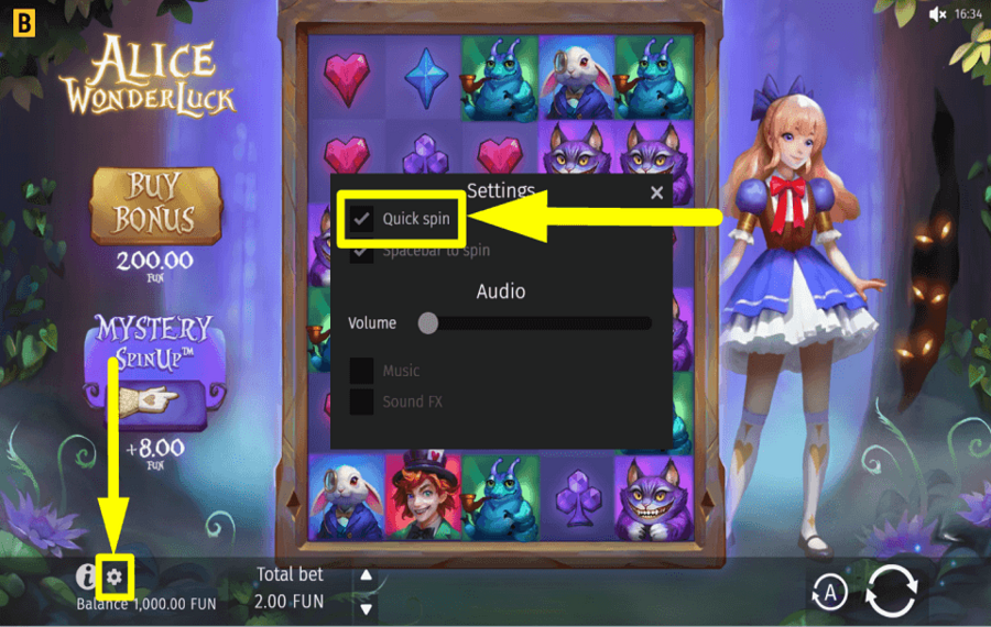 Alice WonderLuck ACELERA EL RITMO.