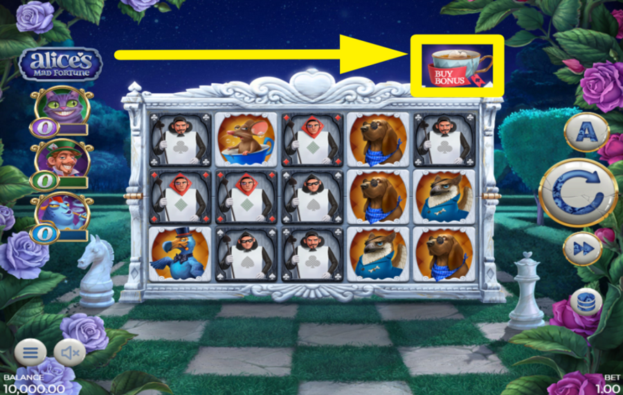 Alices Mad Fortune UNLOCK FREE RESPINS.