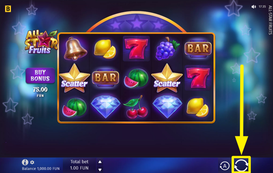 All Star Fruits PLAY THE GAME.