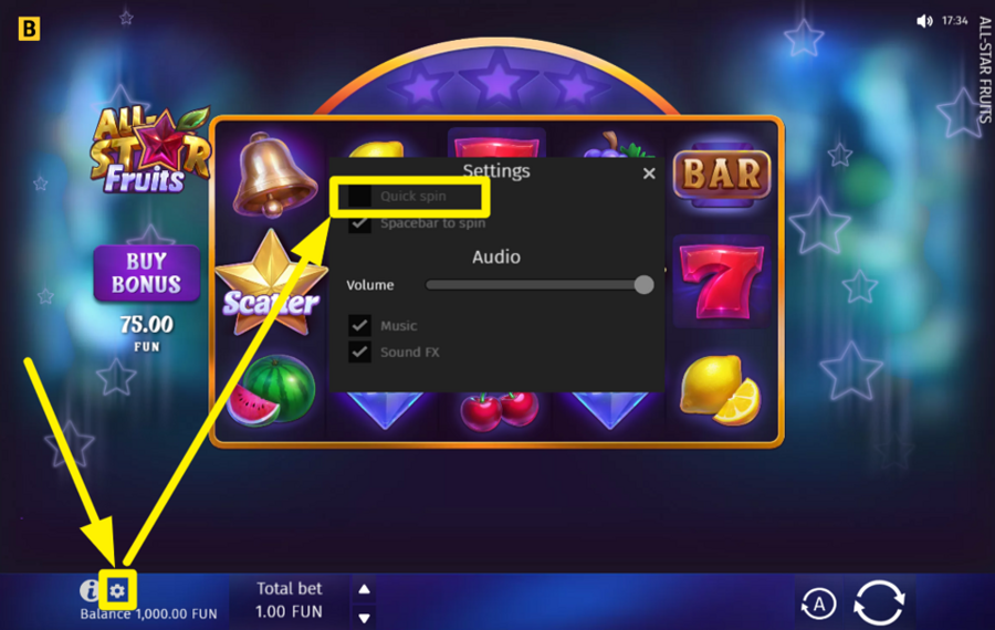 All Star Fruits CHANGE THE SPEED.