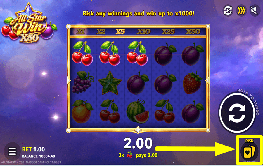 All Star Win X50 STAKE YOUR REWARDS.