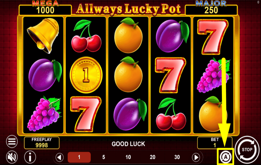Allways Lucky Pot CHOOSE AUTOMATIC SPINS.