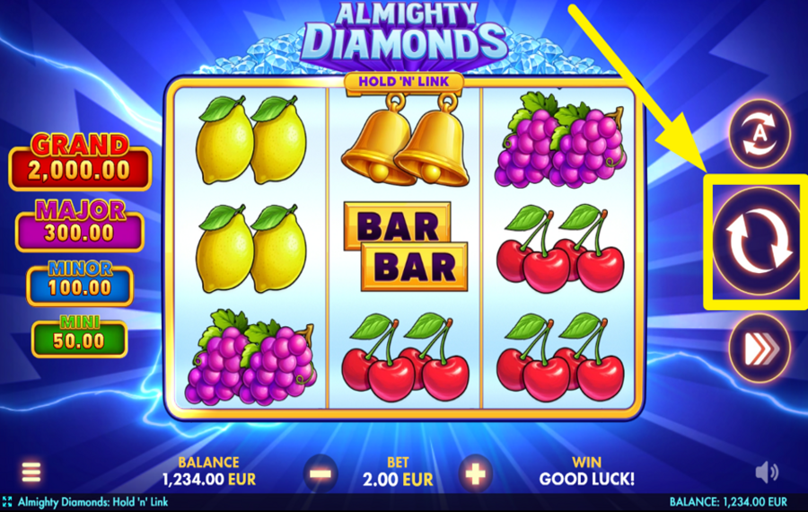 Almighty Diamonds Hold N Link ВРАЩАЙСЯ ДЛЯ ПОБЕДЫ!