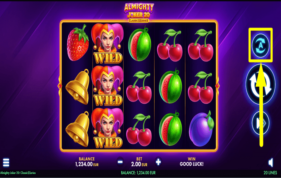 Almighty Joker 20 Classic Series USE AUTOPLAY.