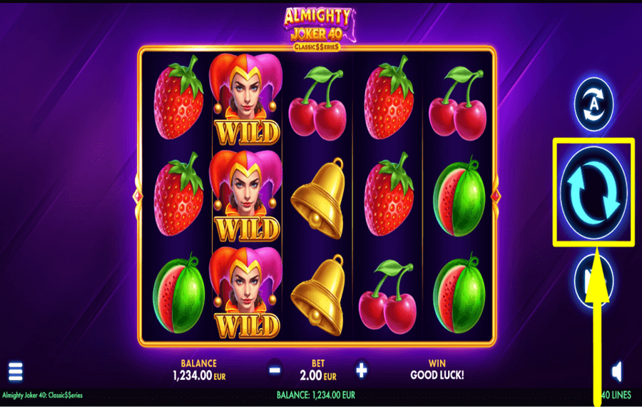 Almighty Joker 40 Classic Series СТРЕМИТЕСЬ К НАГРАДАМ.