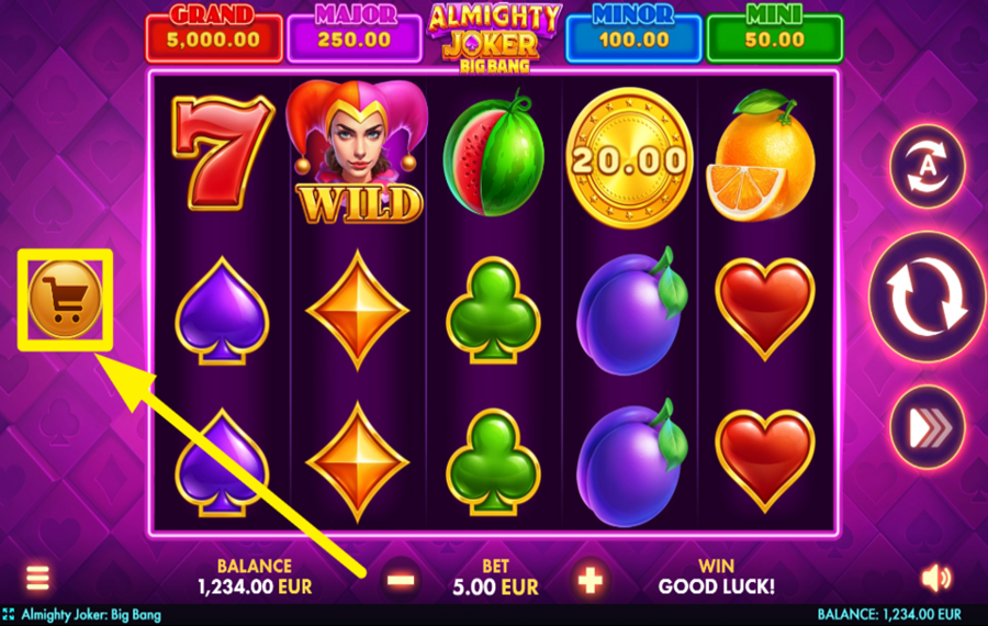 Almighty Joker Big Bang ПОЛУЧИТЕ БЕСПЛАТНЫЕ ВРАЩЕНИЯ.