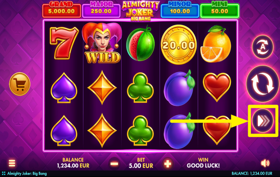 Almighty Joker Big Bang УВЕЛИЧЬТЕ СКОРОСТЬ.