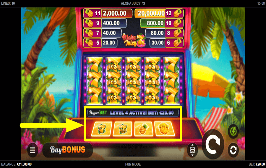 Aloha Juicy 7s НАЗНАЧАЙТЕ ГИПЕРСТАВКИ.