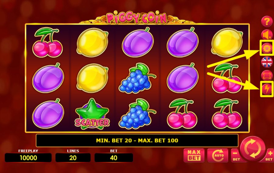 Amatic Industries Piggy Coin ACCELERATE THE SPINS.