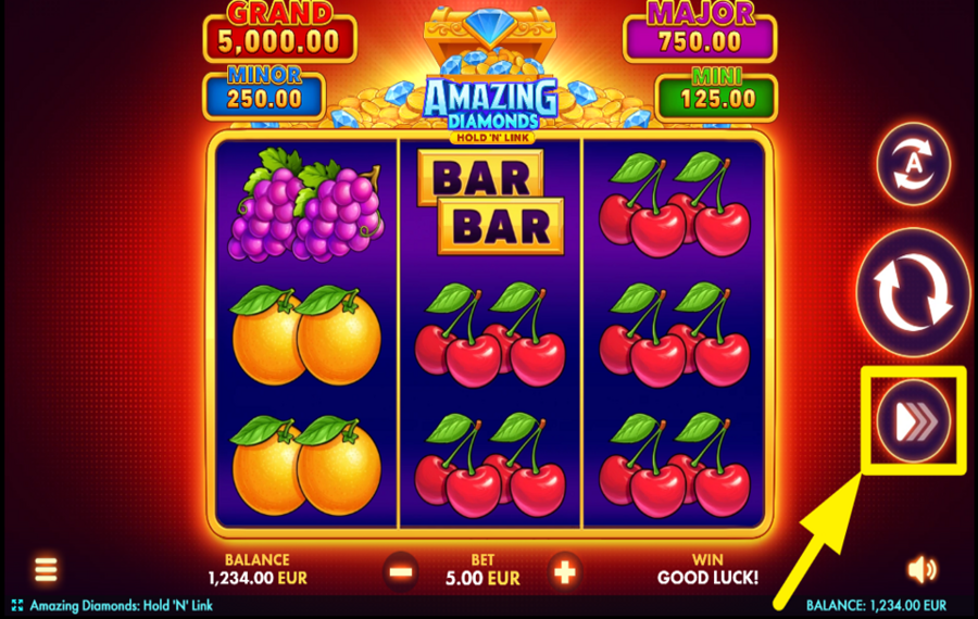 Amazing Diamonds Hold N Link TURBO-MODUS AKTIVIEREN!