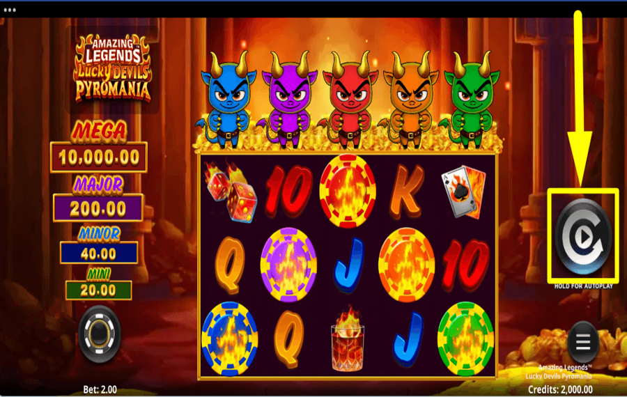 Amazing Legends Lucky Devils Pyromania IL EST TEMPS DE JOUER.