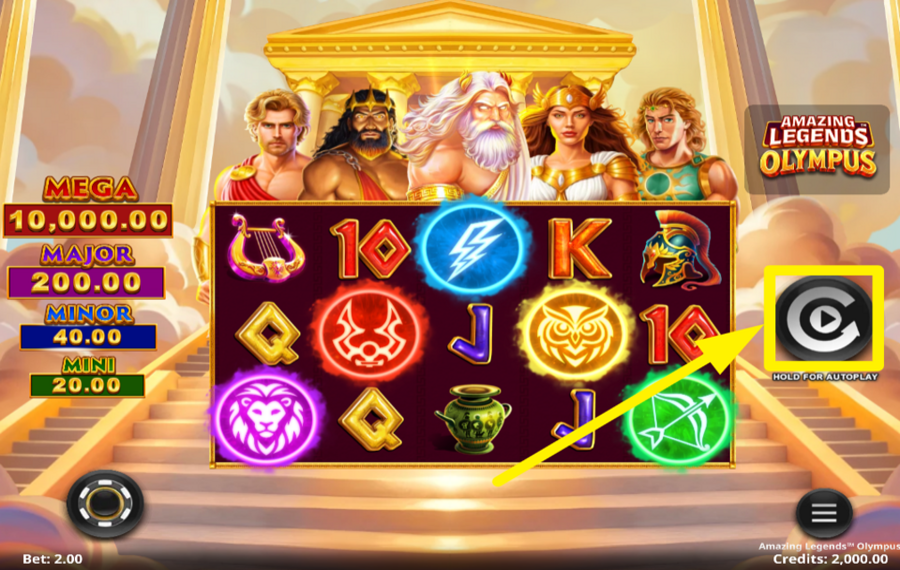 Amazing Legends Olympus ¡PARTICIPA EN LA DIVERSIÓN!