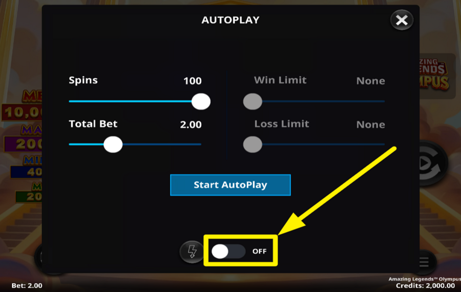 Amazing Legends Olympus ¡ACELERA EL JUEGO!