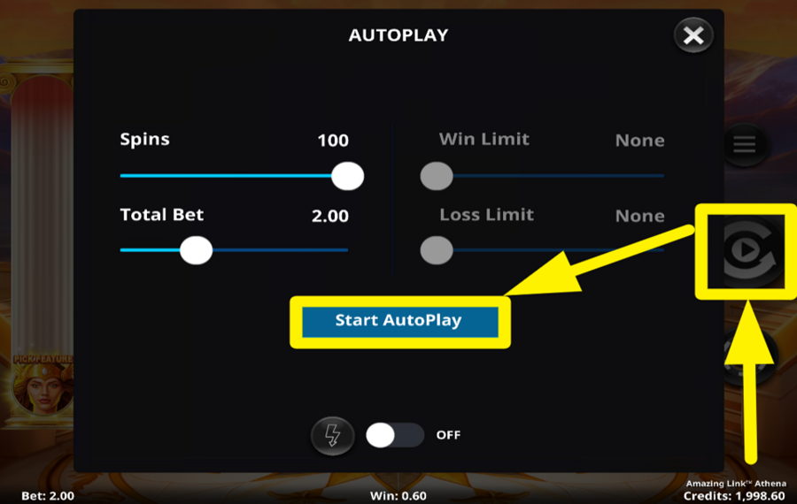 Amazing Link Athena UTILISEZ LA FONCTION DE LECTURE AUTOMATIQUE.