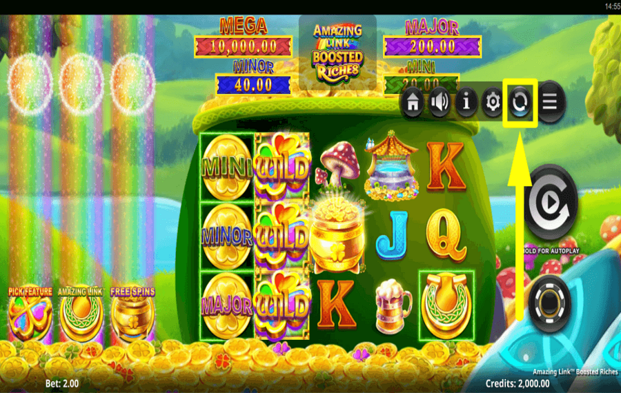 Amazing Link Boosted Riches ИСПОЛЬЗУЙТЕ АВТОВОСПРОИЗВЕДЕНИЕ.