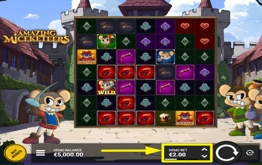 Amazing Miceketeers ADJUST YOUR WAGER.