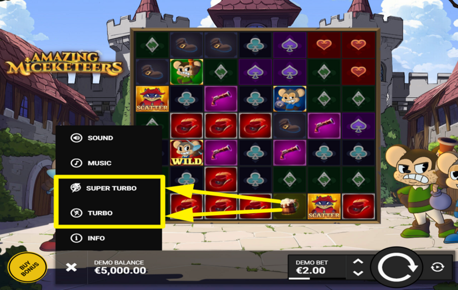 Amazing Miceketeers QUICKEN THE GAME.