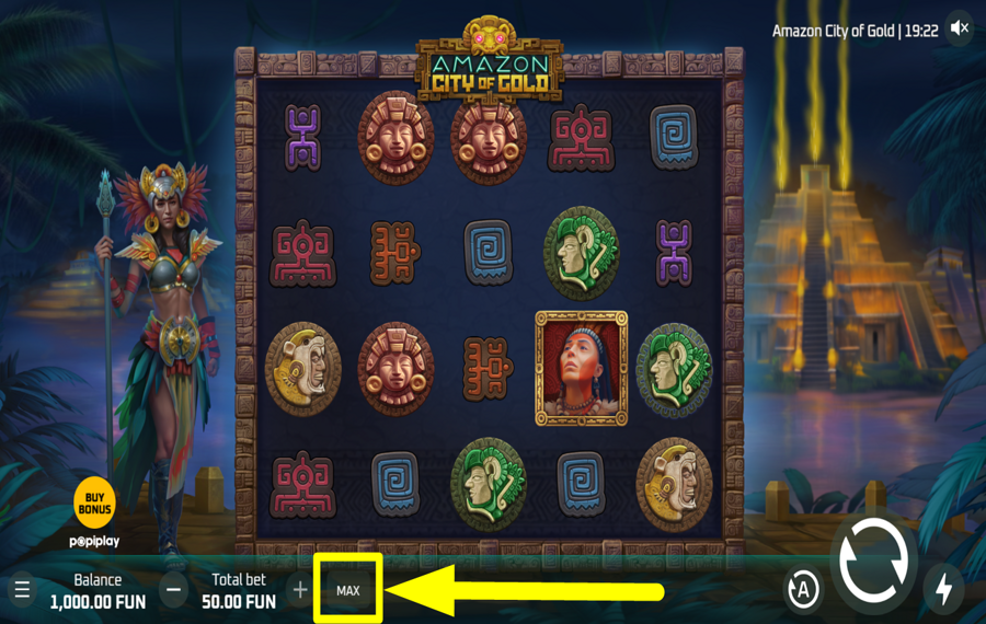 Amazon City Of Gold ALLE KREDITE VERPFLICHTEN.