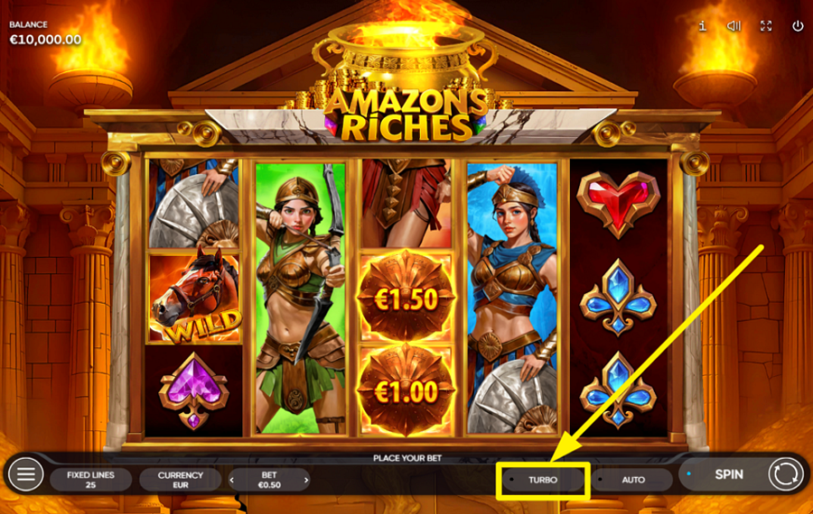 Amazons Riches MAXIMISEZ LA VITESSE.