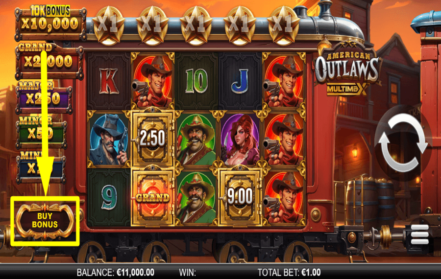 American Outlaws MultiMax BUY THE BONUS.