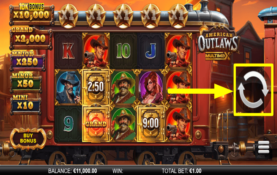 American Outlaws MultiMax PLAY TO WIN.