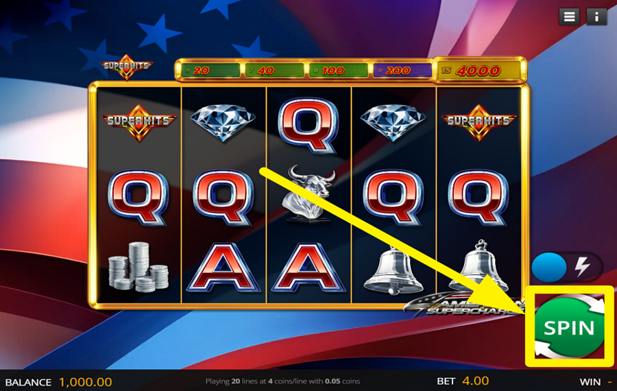 American Supercharge SPIN TO WIN!