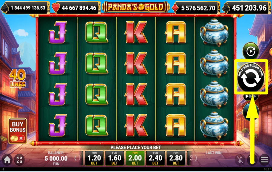 Amusnet Interactive Pandas Gold ATTEMPT TO WIN.