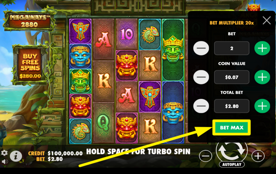 Ancient Island Megaways PLAY ON THE HIGHEST AMOUNT.