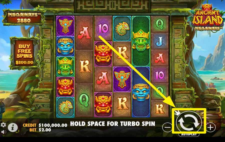 Ancient Island Megaways ENTER THE ACTION!