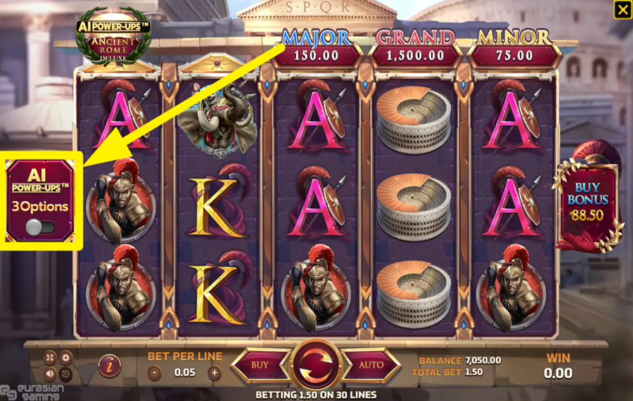 Ancient Rome Deluxe AI POWER UP WITH AI.