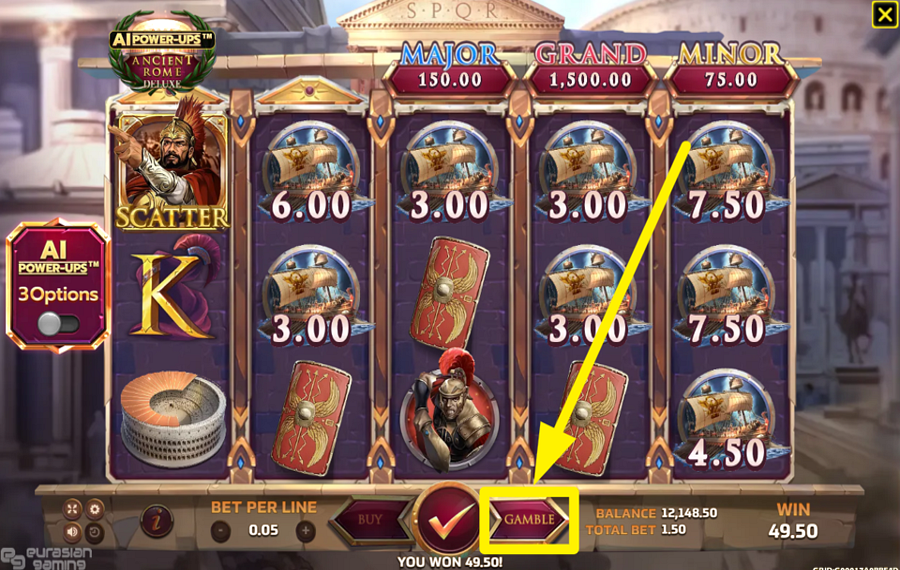 Ancient Rome Deluxe AI TRY YOUR LUCK!
