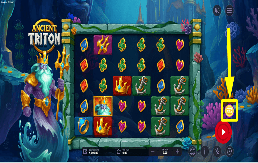 Ancient Triton RÉCLAMEZ LES BONUS.