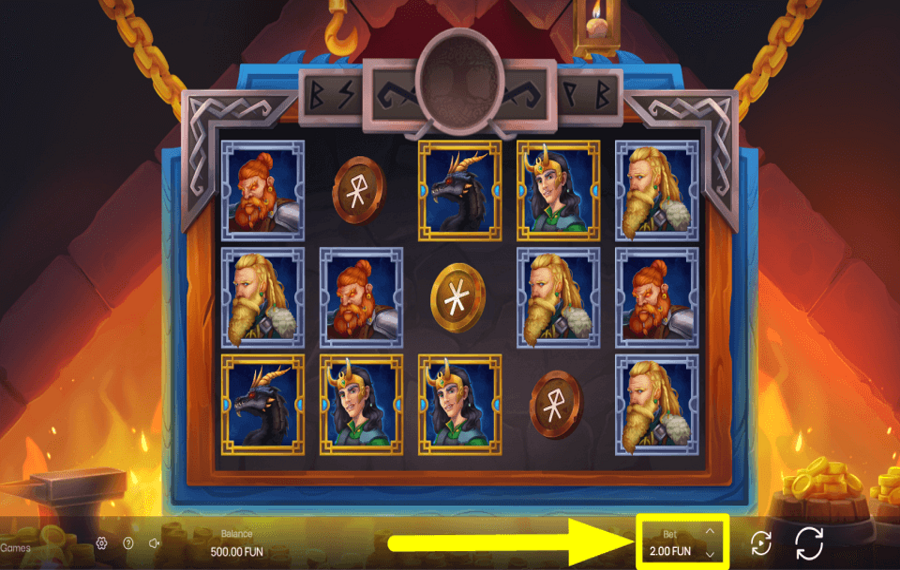 Andvaris Ring DETERMINE THE STAKE.