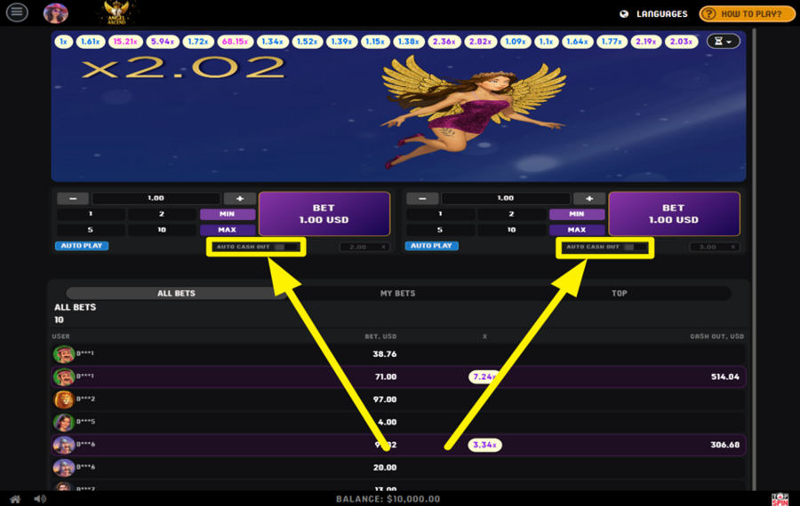 Angel Ascend CONFIGURER LE RETRAIT AUTOMATIQUE.