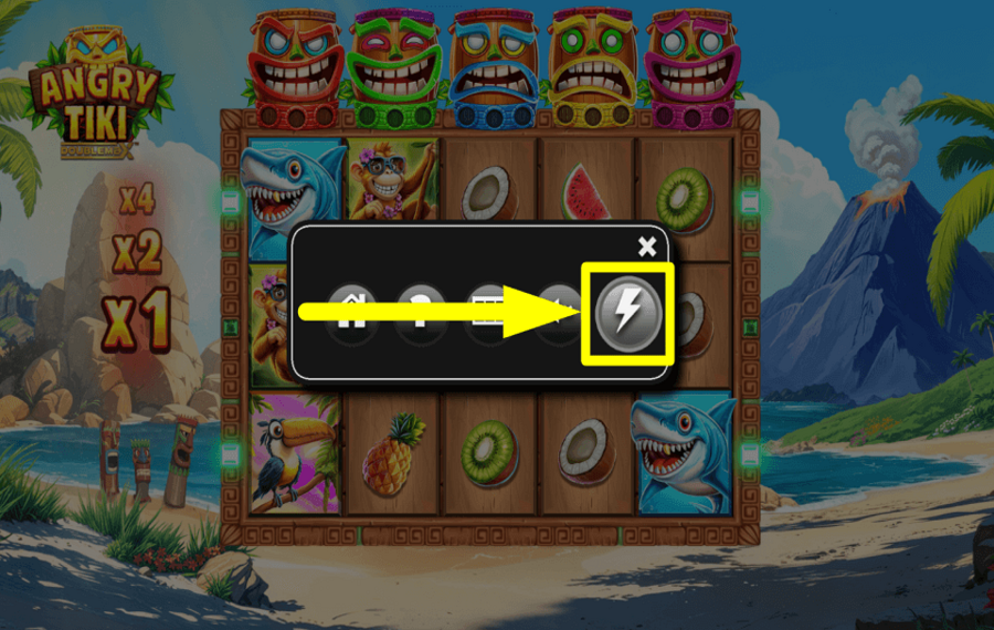 Angry Tiki DoubleMax УСКОРЯЙТЕ ПОВОРОТЫ.