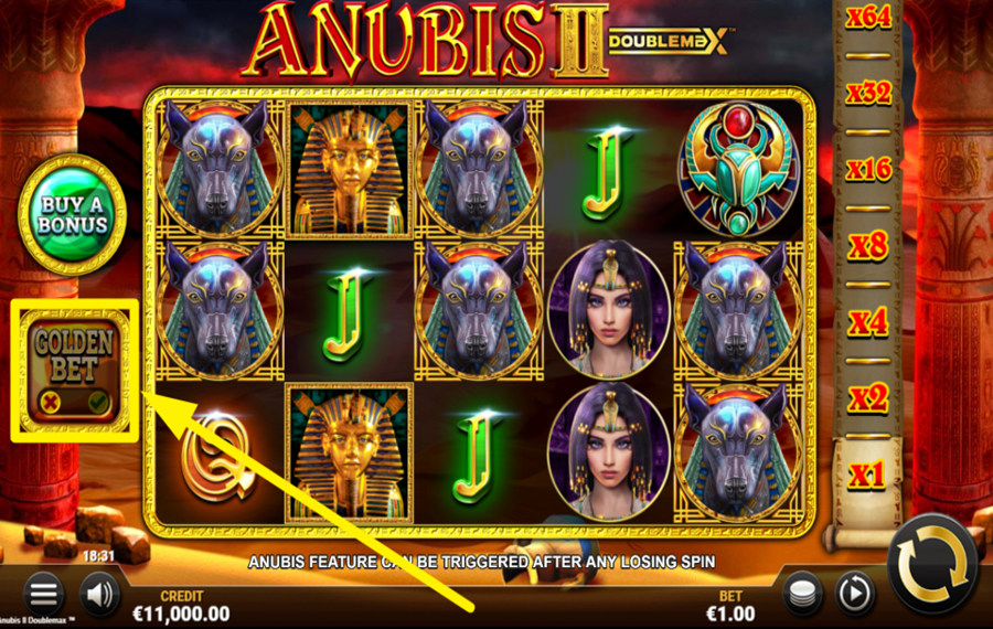 Anubis 2 DoubleMax ACTIVATE GOLDEN BET.