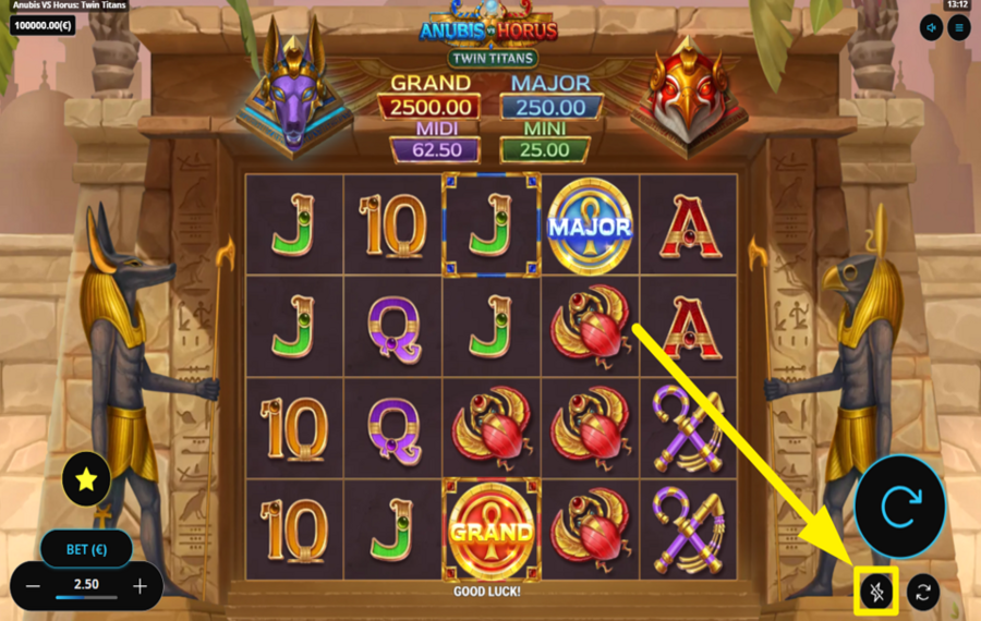 Anubis VS Horus Twin Titans ACCÉLÉREZ L'ACTION.