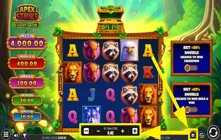 Apex Strike Lucky Cache УКАЖИТЕ СВОЮ СТАВКУ.