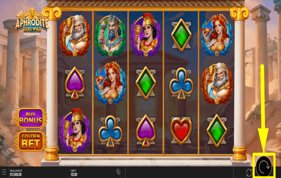 Aphrodite Goes Wild RushingWilds ВРЕМЯ ИГРАТЬ.